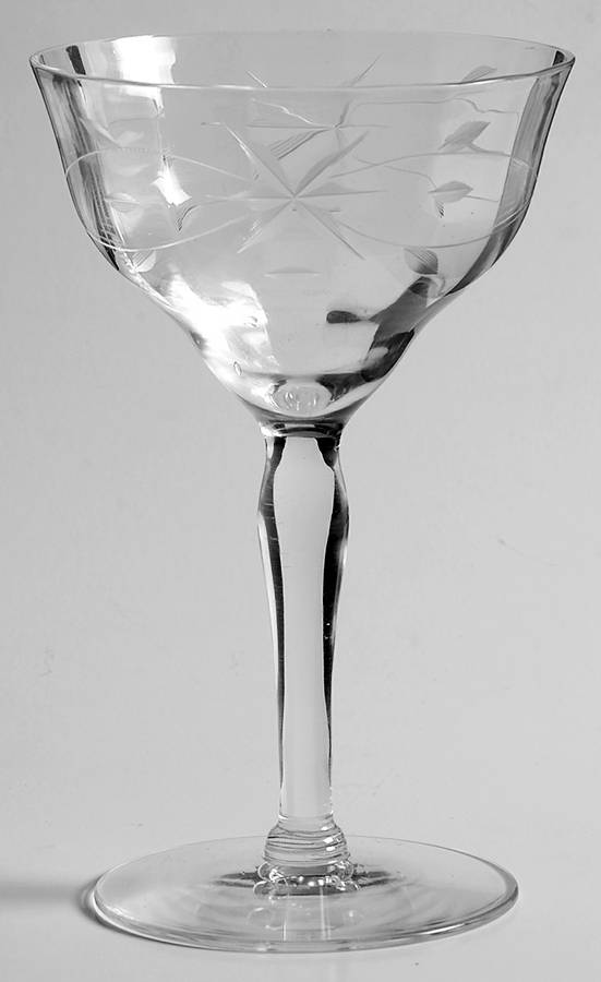 UNK4210 Champagne/Tall Sherbet by Unknown Manufacturer-1