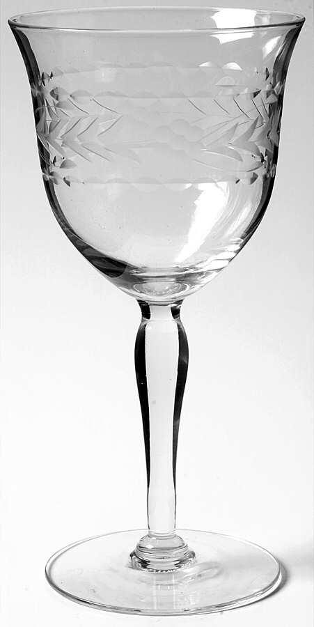 UNK4219 Water Goblet by Unknown Manufacturer-1