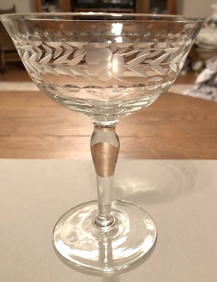 UNK4219 Champagne/Tall Sherbet by Unknown Manufacturer-1