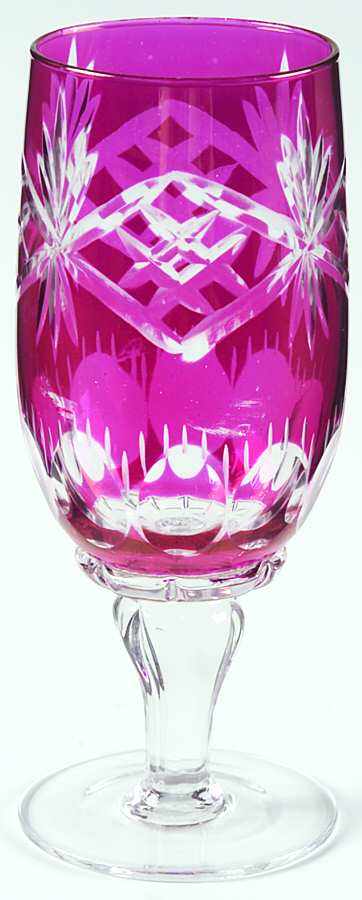 UNK4237 Ruby Juice Glass by Unknown Manufacturer-1