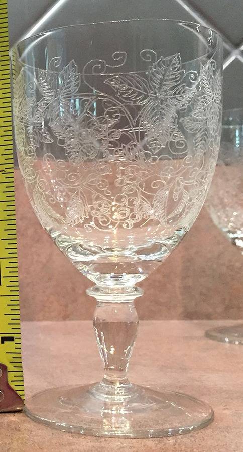 UNK4255 Water Goblet by Unknown Manufacturer-1