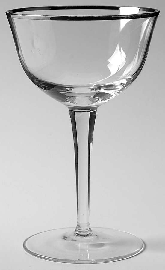 UNK4271 Platinum Champagne/Tall Sherbet by Unknown Manufacturer-1