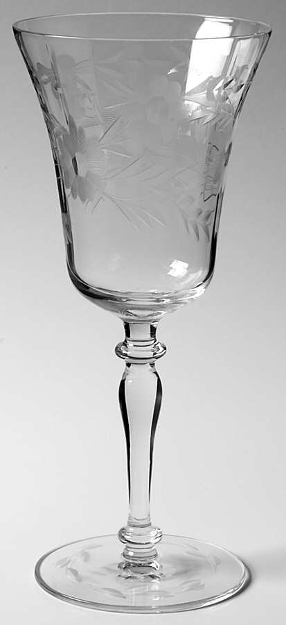 2011-12 Water Goblet by Glastonbury - Lotus-1