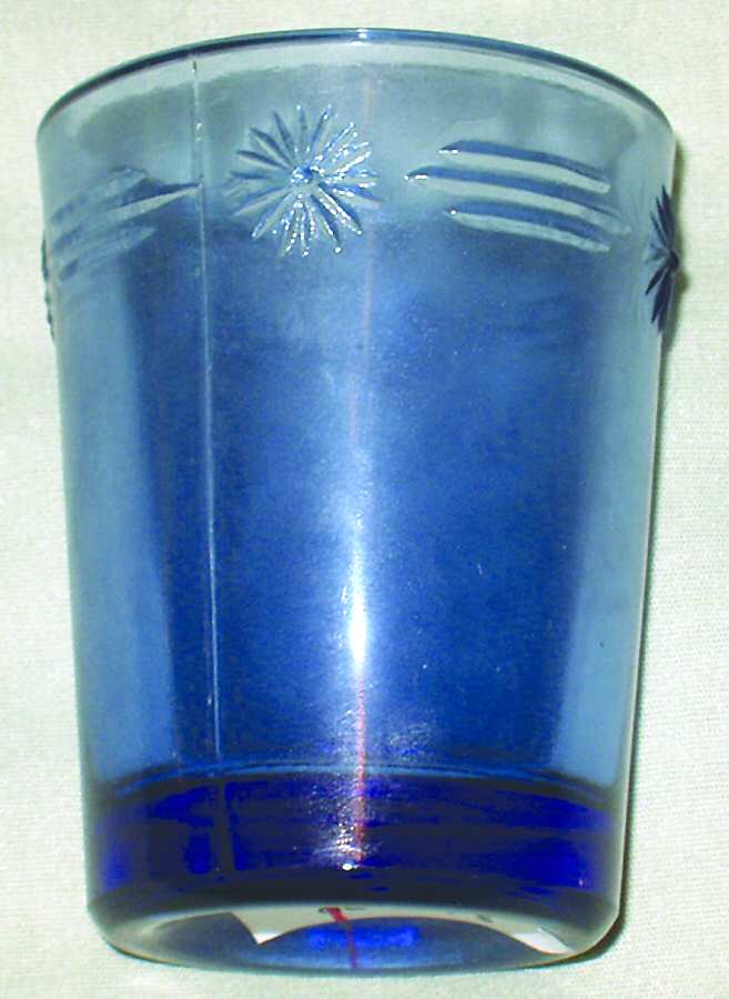 UNK4329 Cobalt Flat Tumbler by Unknown Manufacturer-1