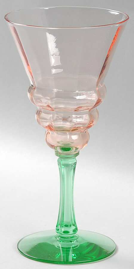 UNK1782 Optic Water Goblet by Unknown Manufacturer-1