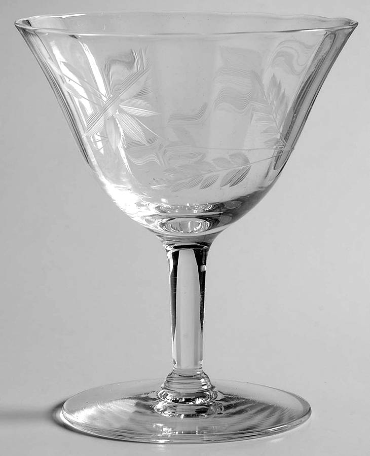 UNK4357 Champagne/Tall Sherbet by Unknown Manufacturer-1