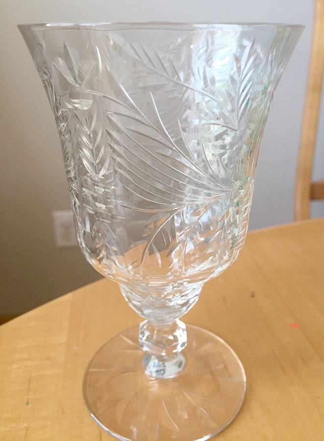 UNK2768 Low Water Goblet by Unknown Manufacturer-1