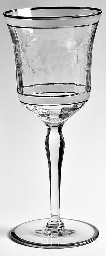 UNK3506 Water Goblet by Unknown Manufacturer-1
