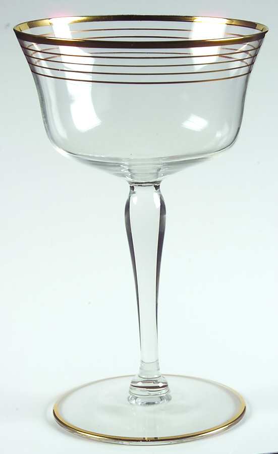 UNK4375 Champagne/Tall Sherbet by Unknown Manufacturer-1