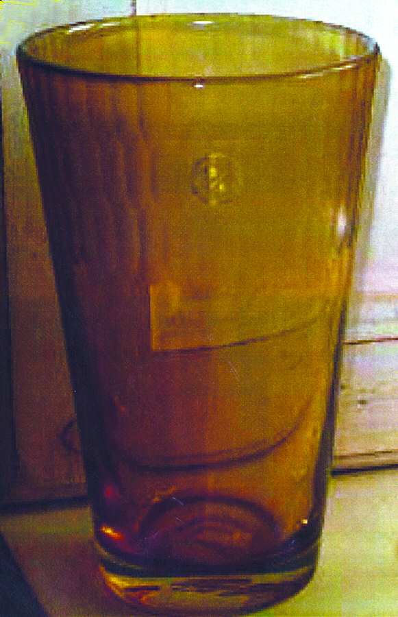 UNK2828 Flat Tumbler by Unknown Manufacturer-1