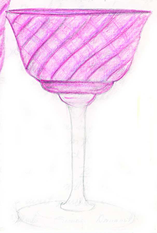 UNK4403 Champagne/Tall Sherbet by Unknown Manufacturer-1