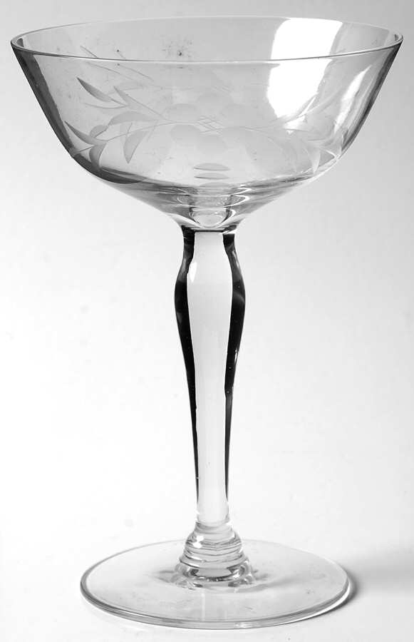 UNK3580 Champagne/Tall Sherbet by Unknown Manufacturer-1