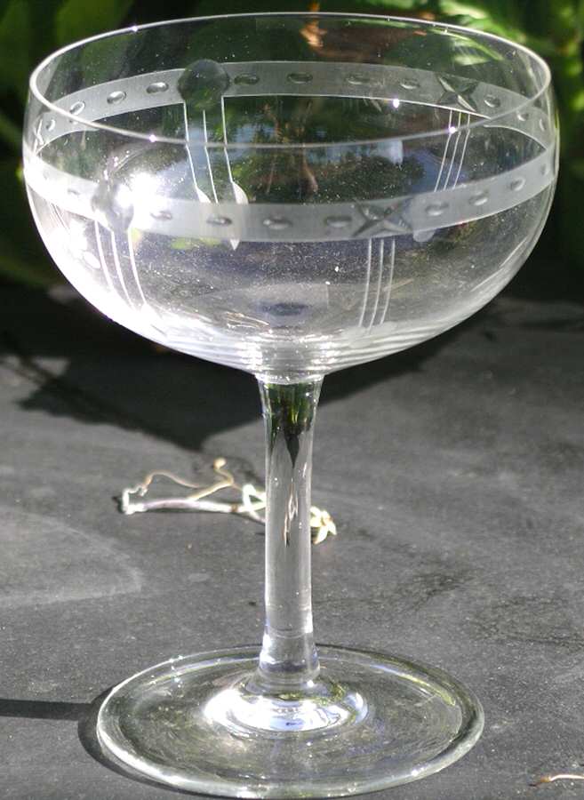 UNK3512 Champagne/Tall Sherbet by Unknown Manufacturer-1