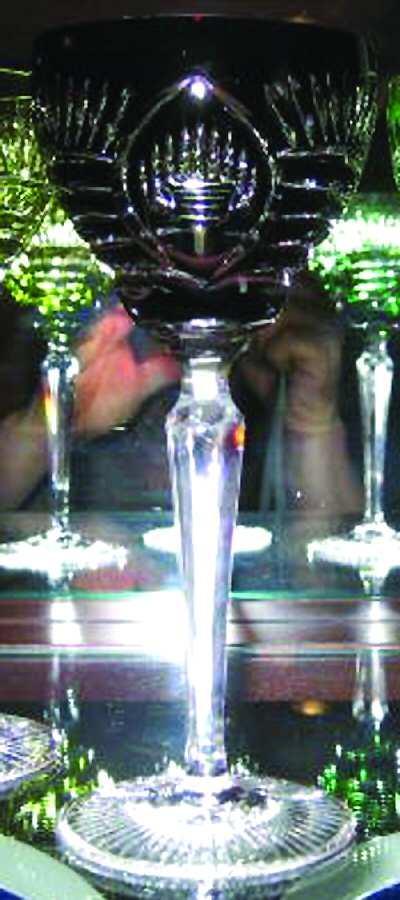 UNK2842 (Amethyst) Wine Glass by Unknown Manufacturer-1