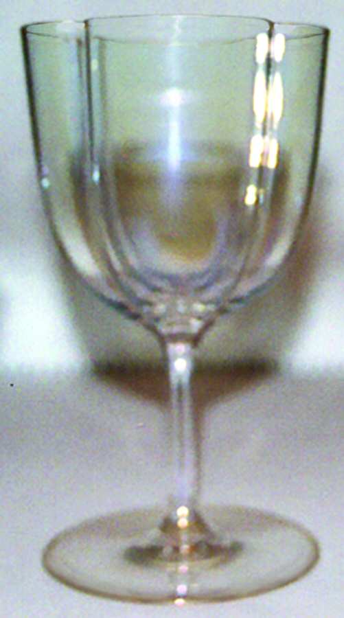 UNK4166 (No Trim) Water Goblet by Unknown Manufacturer-1
