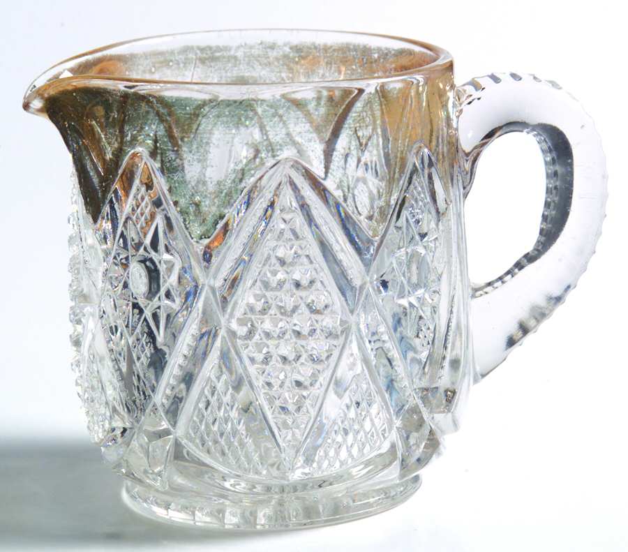 Minnesota Clear (Gold Trim) Creamer by US Glass-1