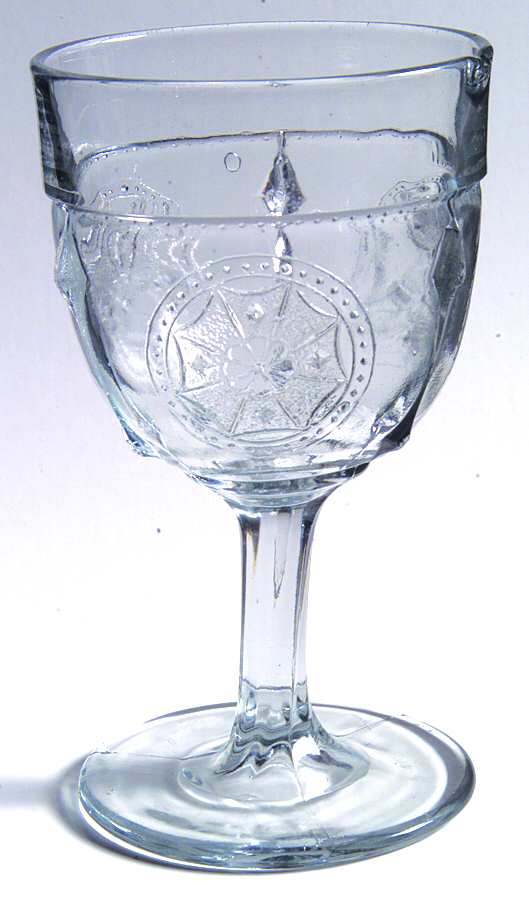 Columbian Exposition Water Goblet by US Glass-1