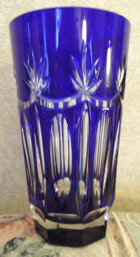 UNK3524 Cobalt Blue Flat Tumbler by Unknown Manufacturer-1