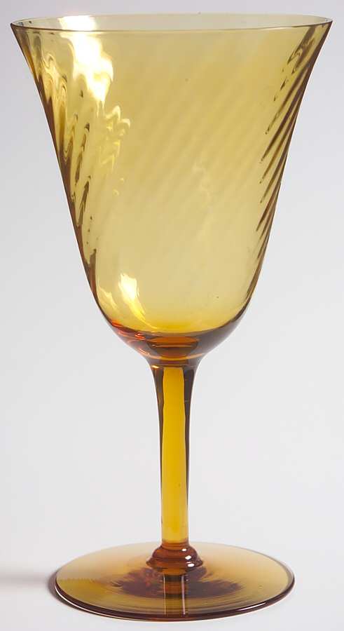 UNK3527 Water Goblet by Unknown Manufacturer-1