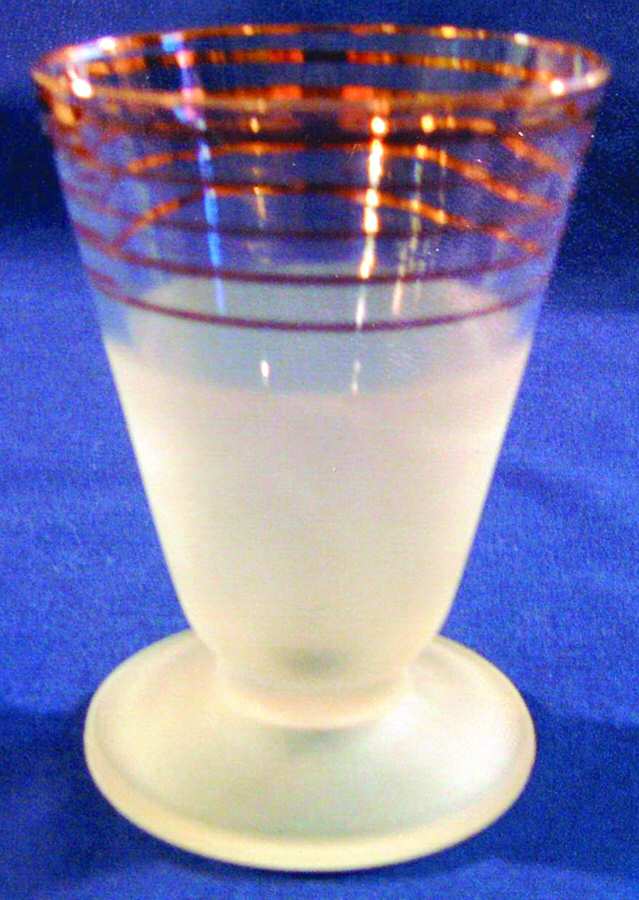 UNK4834 Footed Tumbler by Unknown Manufacturer-1