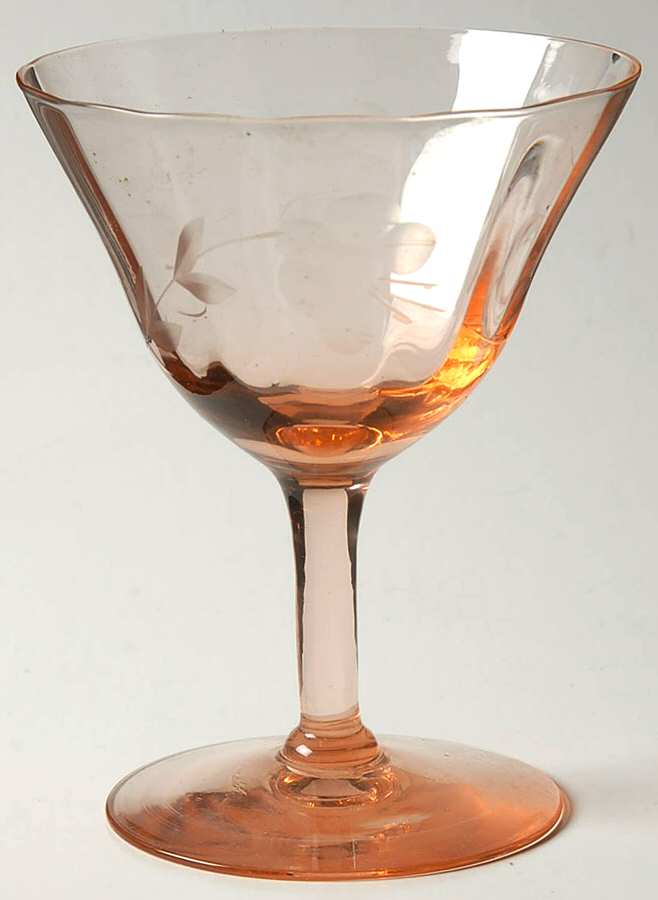 UNK3593 Champagne/Tall Sherbet by Unknown Manufacturer-1