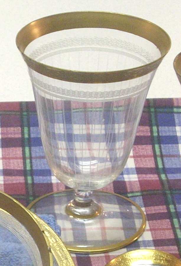 UNK4572 Footed Tumbler by Unknown Manufacturer-1