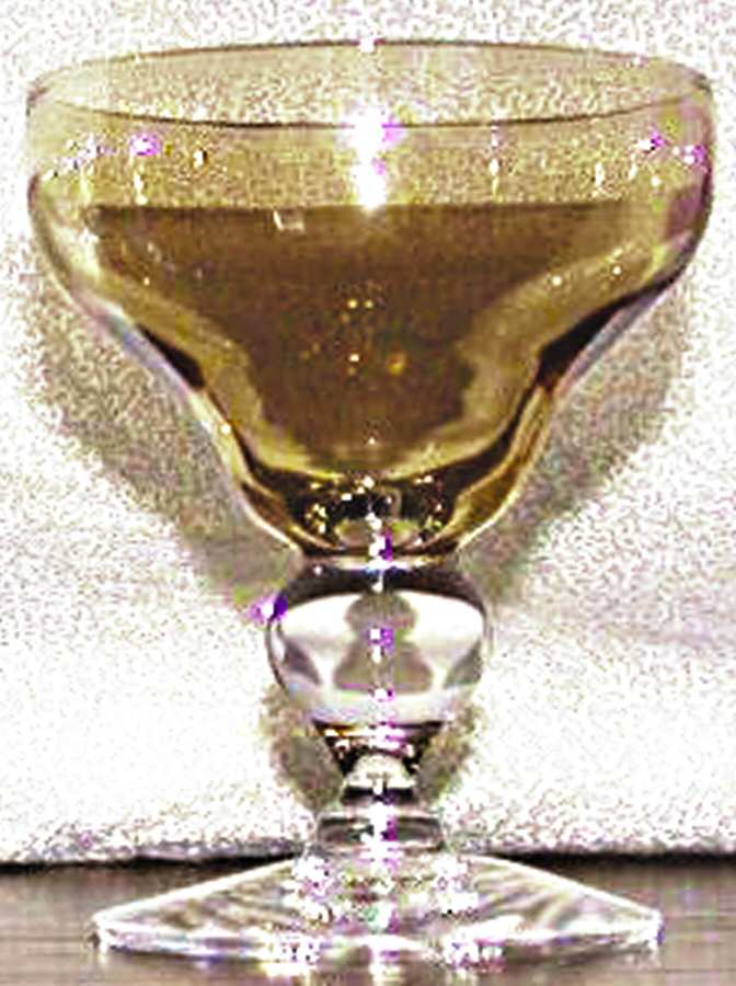 UNK4609 Amber Liquor Cocktail by Unknown Manufacturer-1