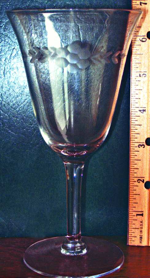 UNK4681 Water Goblet by Unknown Manufacturer-1