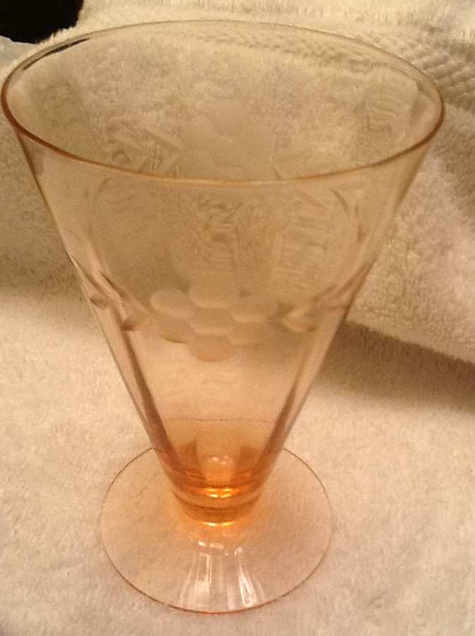 UNK4681 Footed Tumbler by Unknown Manufacturer-1
