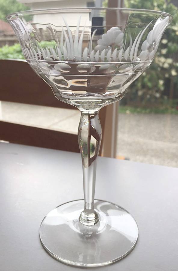 UNK3258 Champagne/Tall Sherbet by Unknown Manufacturer-1
