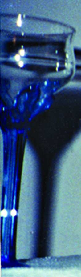 UNK4704 (Blue) Wine Glass by Unknown Manufacturer-1