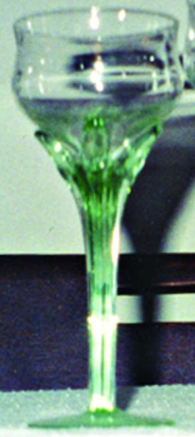 UNK4704 (Green) Wine Glass by Unknown Manufacturer-1