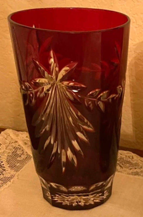UNK3611 Red Highball by Unknown Manufacturer-1