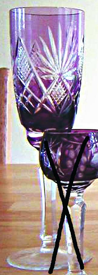 UNK4717 Amethyst Fluted Champagne by Unknown Manufacturer-1