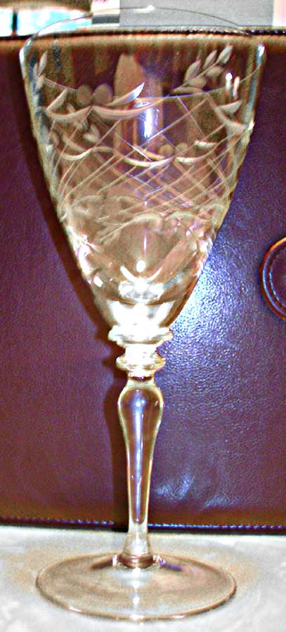 UNK3613 Water Goblet by Unknown Manufacturer-1