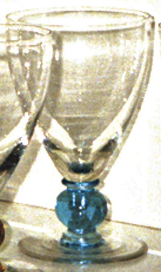 UNK4719 Aqua Water Goblet by Unknown Manufacturer-1