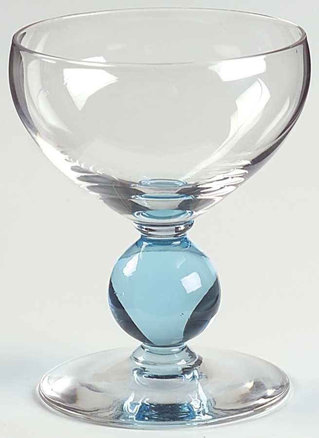 UNK4719 Aqua Champagne/Tall Sherbet by Unknown Manufacturer-1