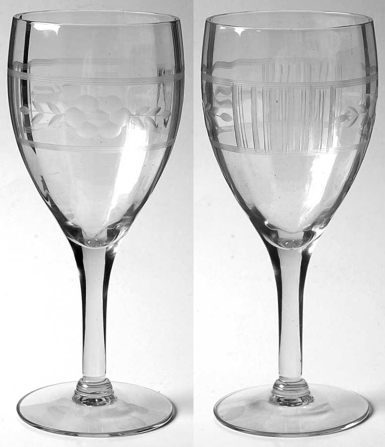 UNK4736 Water Goblet by Unknown Manufacturer-1