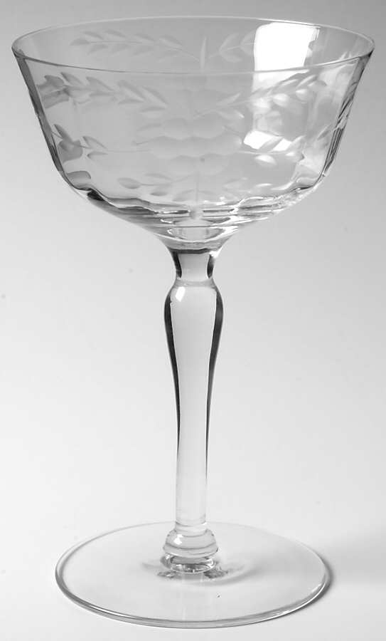 UNK3618 Champagne/Tall Sherbet by Unknown Manufacturer-1