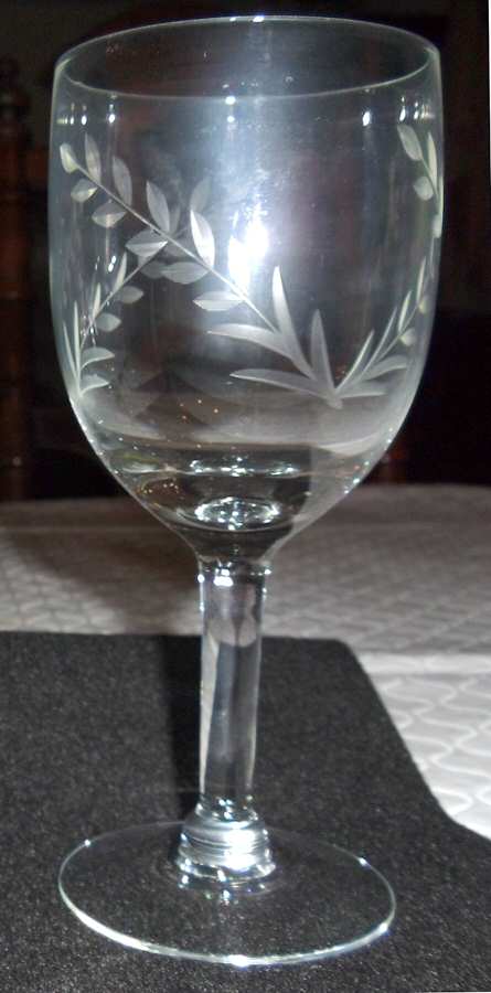 UNK4855 Water Goblet by Unknown Manufacturer-1
