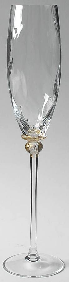 Sienna Crystal (Gold) Fluted Champagne by Union Street-1