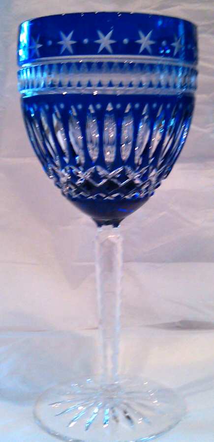 UNK4918 Blue Water Goblet by Unknown Manufacturer-1
