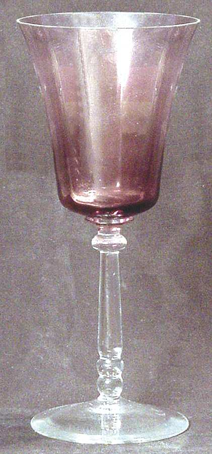 UNK5014 Amethyst Water Goblet by Unknown Manufacturer-1