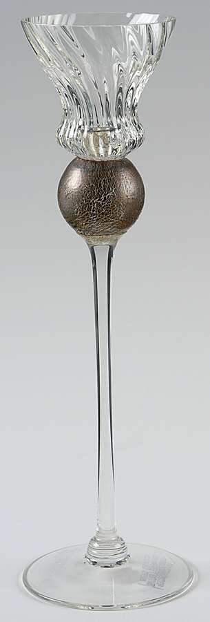 Manhattan Silver 9" Single Light Candlestick by Union Street-1