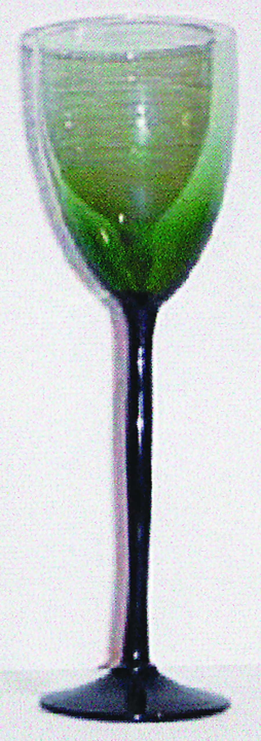 UNK5023 Green Wine Glass by Unknown Manufacturer-1