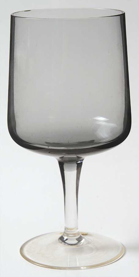 Serenity Smoke Water Goblet by Unknown Manufacturer-1