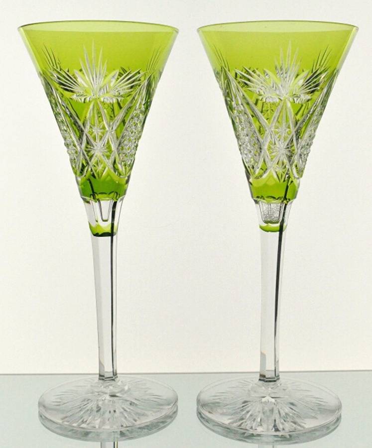 UNK5032 Chartreuse Wine Hock by Unknown Manufacturer-1