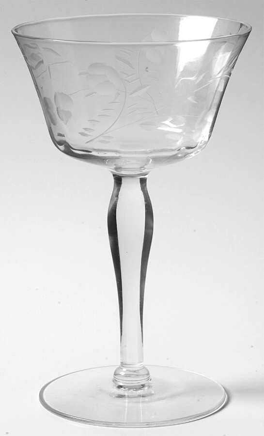 UNK4932 Champagne/Tall Sherbet by Unknown Manufacturer-1