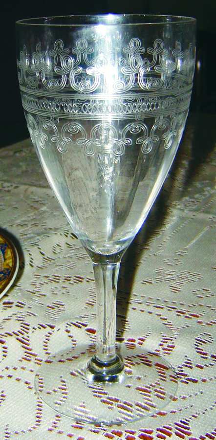 UNK3311 Water Goblet by Unknown Manufacturer-1