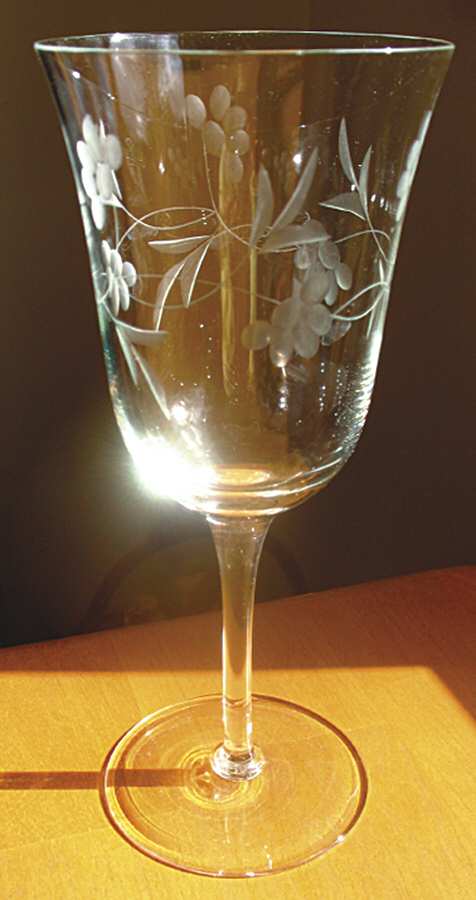 UNK3627 Water Goblet by Unknown Manufacturer-1